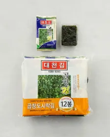 DAECHON Algenblätter geschnitten 5g*12St.