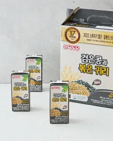 SAMYOOK Gerösteter Hafer mit Schwarzen Bohnen 190ml*16St.