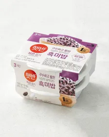 CJ Gekochter schwarzer Reis 210g*3Stk.