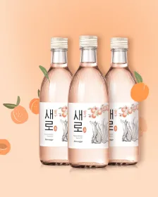 LOTTE Saero Aprikose Soju Alc. 16% 360ml (zero sugar)