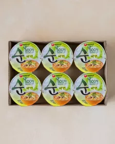 NONGSHIM Soon Ramen Mini Cip 67g*6Stück
