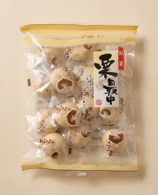 Monaka mit süßer roter Bohnenpaste und schwarzem Sesam 190g