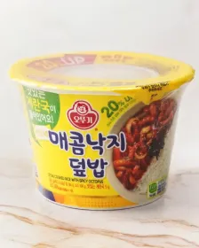 OTTOGI Scharfer Oktopus mit Reis (Eiersuppe) 285g