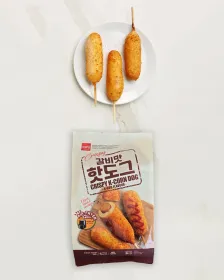 WANG Knusprige Vegan Hotdogs mit BBQ-Rippen-Geschmack 5St. 400g - TK 