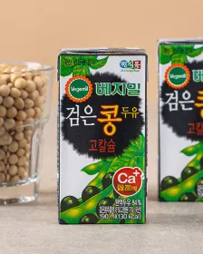 CHUNGSFOOD Blackbean Sojamilch mit hohem Kalziumgehalt 190ml