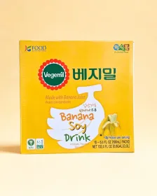 Vegimil Sojamilch mit Bananengeschmack 190ml*16pcs