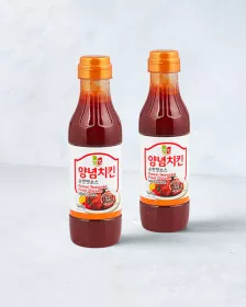 CHEONGWOO Hähnchen-Chili-Sauce Mild 440g*2 Stück