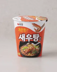NONGSHIM Instant Nudelsuppe mit Garnelen im Becher 67g