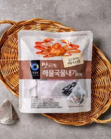 CHUNGJUNGONE Meeresfrüchte-Suppenbeutel 72g (8 Stück)