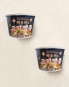 Baek Jong-wons Fleisch-Jjamppong-Ramen 105g*2St. 