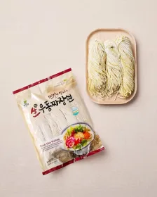 CHEONGWOORIM Frische Weizennudeln für Jjajang 1kg - TK
