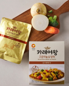 CHUNGJUNGON Curry Gebratener Knoblauch&Zwiebel 160g