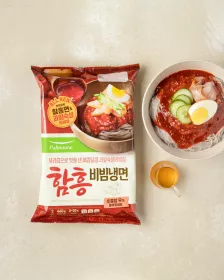 PULMUONE Kalte Nudel Pikante Sauce 384g - Kühl