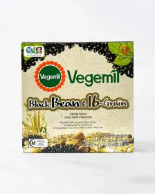 VEGIMIL Sojamilch mit schwarzen Bohnen & 16 Getreidesorten 190ml*16St. (1BOX)
