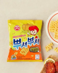 OTTOGI Ramen Snack mit würzigem Hühnchengeschmack 90g