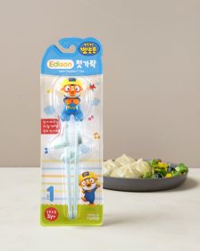 Pororo Edison Essstäbchen Rechtshänder für Kinder - Stufe 1