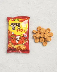 NONGSHIM Jjolbyong Snack Scharf 82g