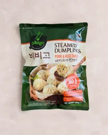 CJ Bibigo Gedämpfte Teigtaschen mit Schweinefleisch & Gemüse - TK