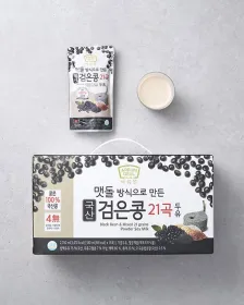 Areumddeul 21-Korn-Sojamilch mit Koreanischen Schwarzen Bohnen 180ml*15St.