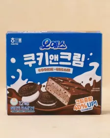 HAITAI Oh Yes Cookies & Cream 360g 12pcs