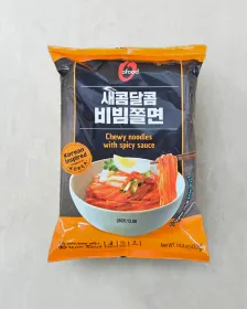 OFOOD  Süß-säuerlich scharfe kalte Misch-Nudeln (Jjolmyeon) 410g - Kühl 
