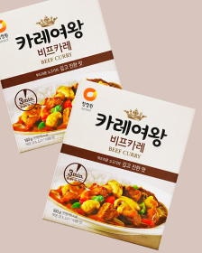 CHUNGJUNGONE Curry Queen Rindfleisch 160g