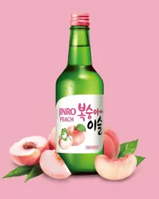 JINRO Pfirsich Soju Alc.13% 360ml