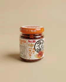 S&B Rayu Chili Öl mit frittiertem Knoblauch 75g